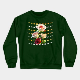 beautyful flowers art design. Crewneck Sweatshirt